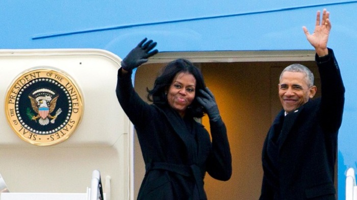 What will outgoing US president do upon leaving the White House?